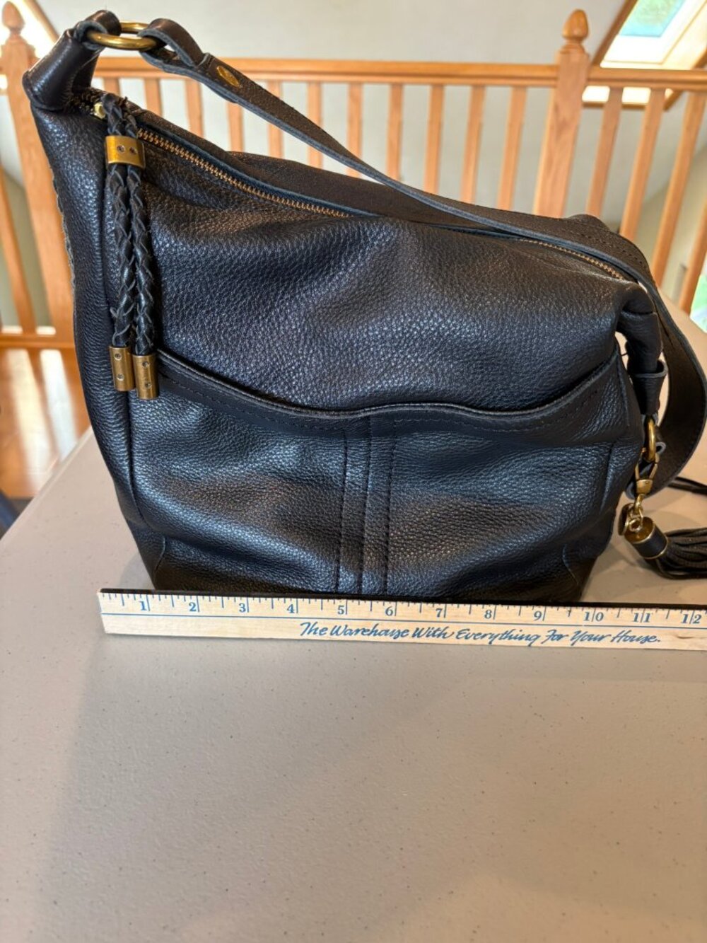 The Sak black leather purse - Picture 6 of 9